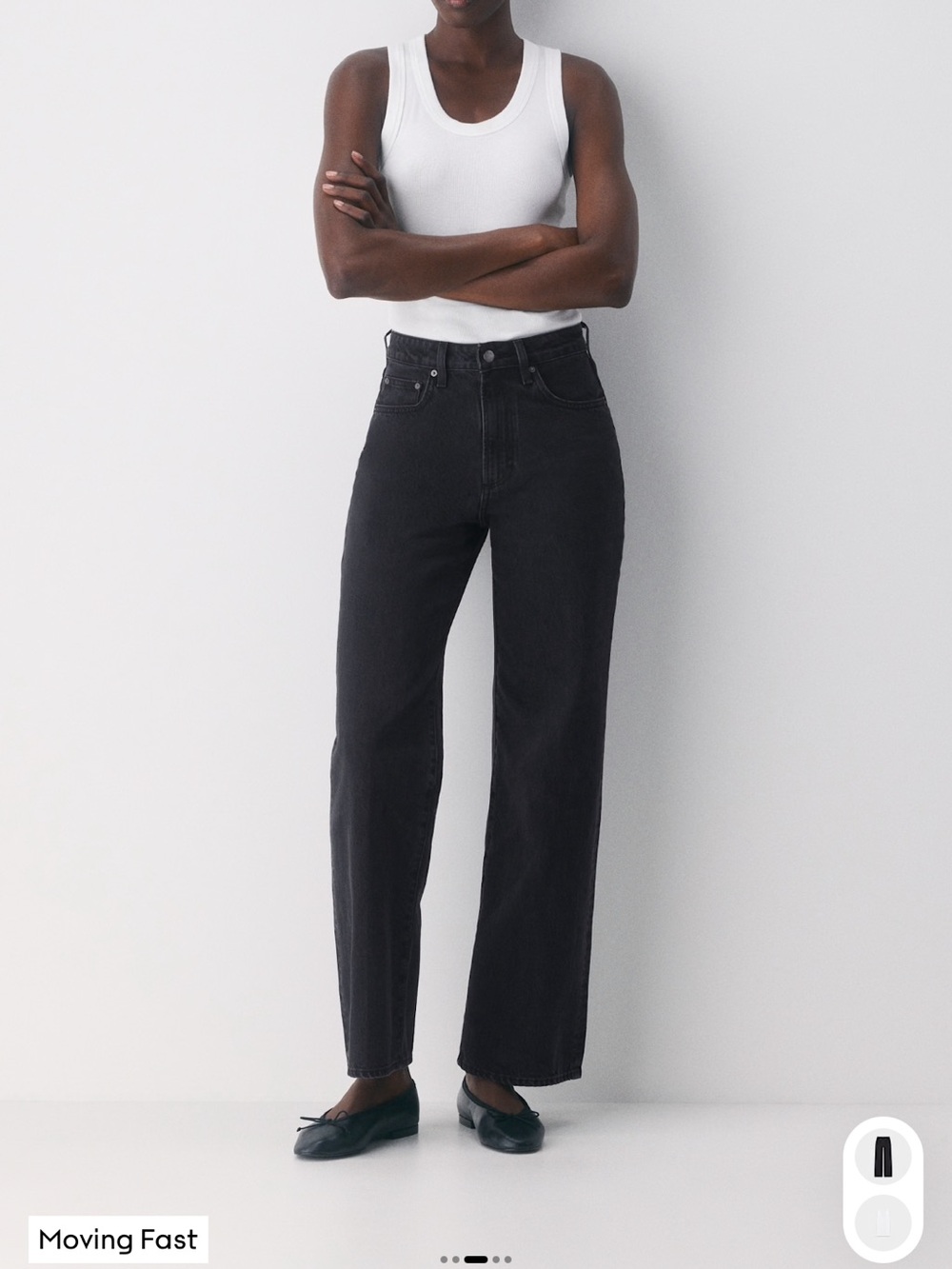 Aritzia denim forum Farrah Curve Fit high rise wide leg Jean